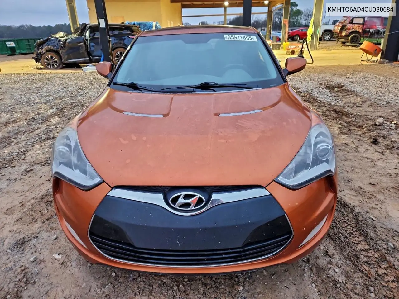 KMHTC6AD4CU030684 2012 Hyundai Veloster