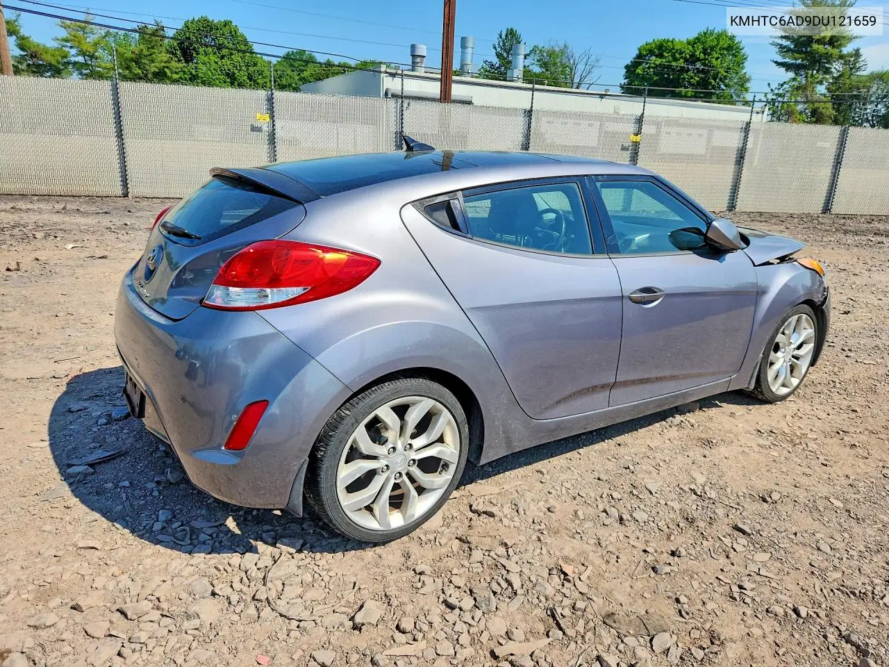 2013 Hyundai Veloster VIN: KMHTC6AD9DU121659 Lot: 54126456