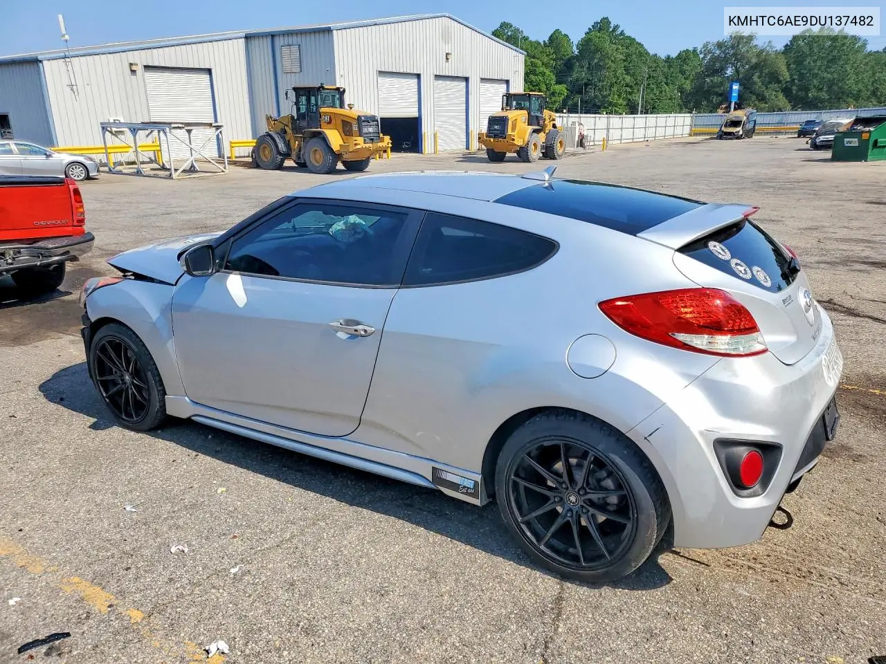 2013 Hyundai Veloster Turbo VIN: KMHTC6AE9DU137482 Lot: 59309736