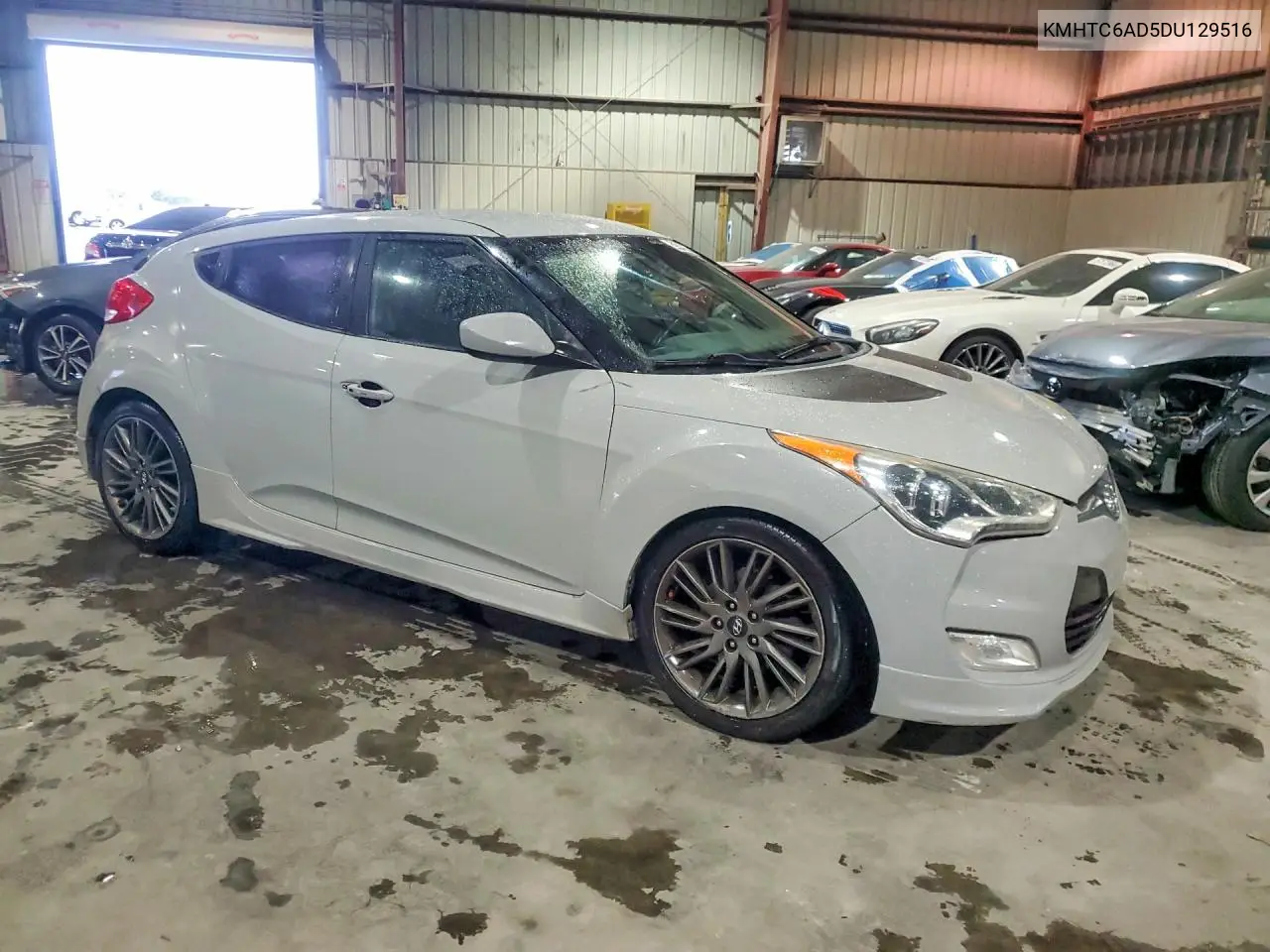 2013 Hyundai Veloster Re Mix VIN: KMHTC6AD5DU129516 Lot: 59632236