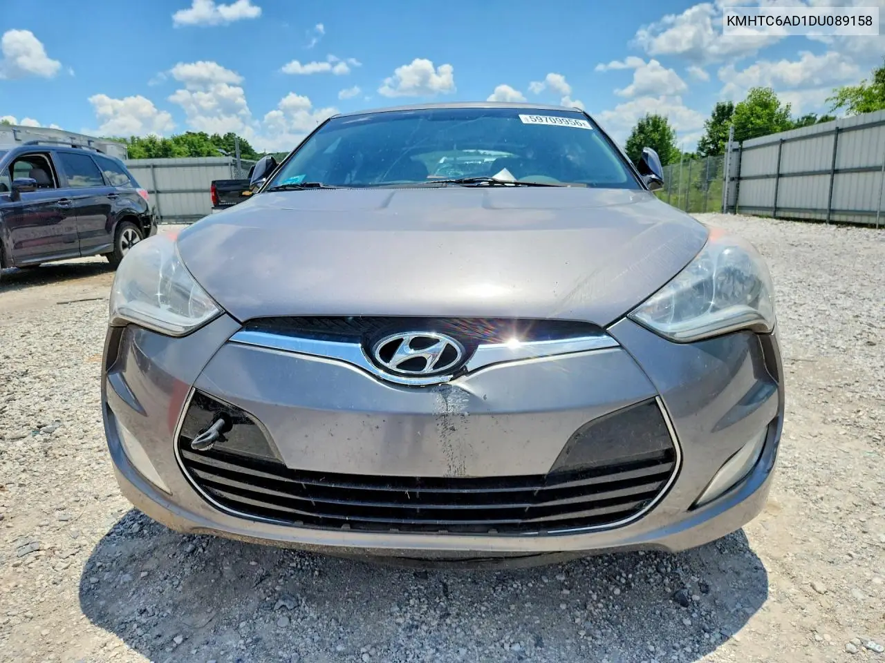 2013 Hyundai Veloster Base VIN: KMHTC6AD1DU089158 Lot: 59709956
