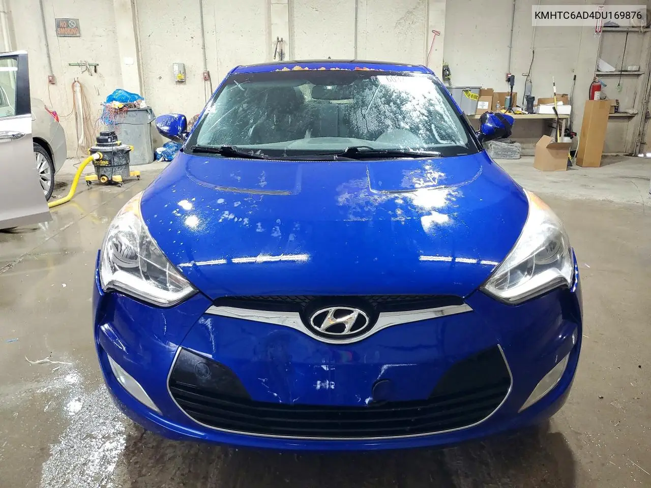 2013 Hyundai Veloster Base VIN: KMHTC6AD4DU169876 Lot: 60376676