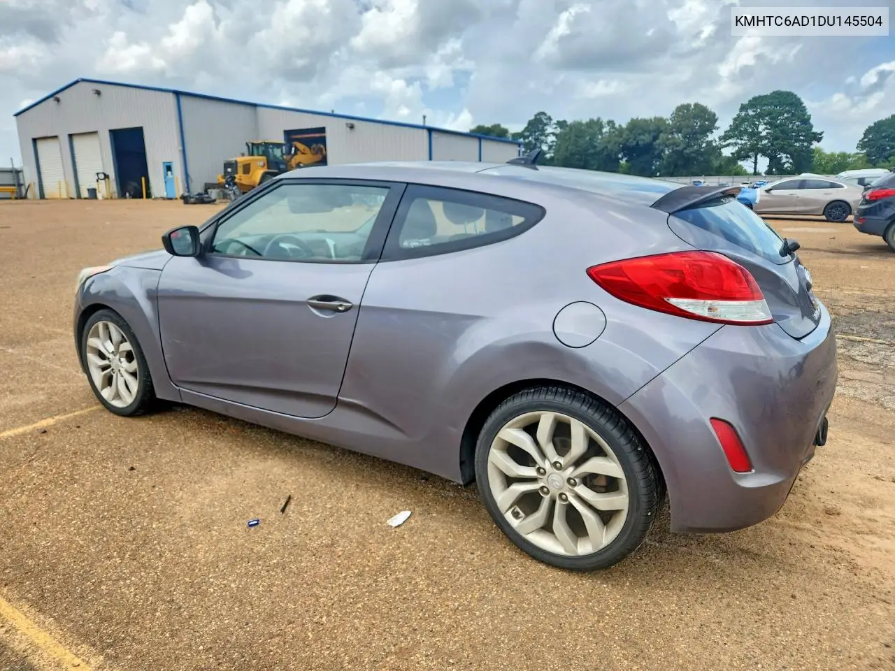 2013 Hyundai Veloster Base VIN: KMHTC6AD1DU145504 Lot: 60489106
