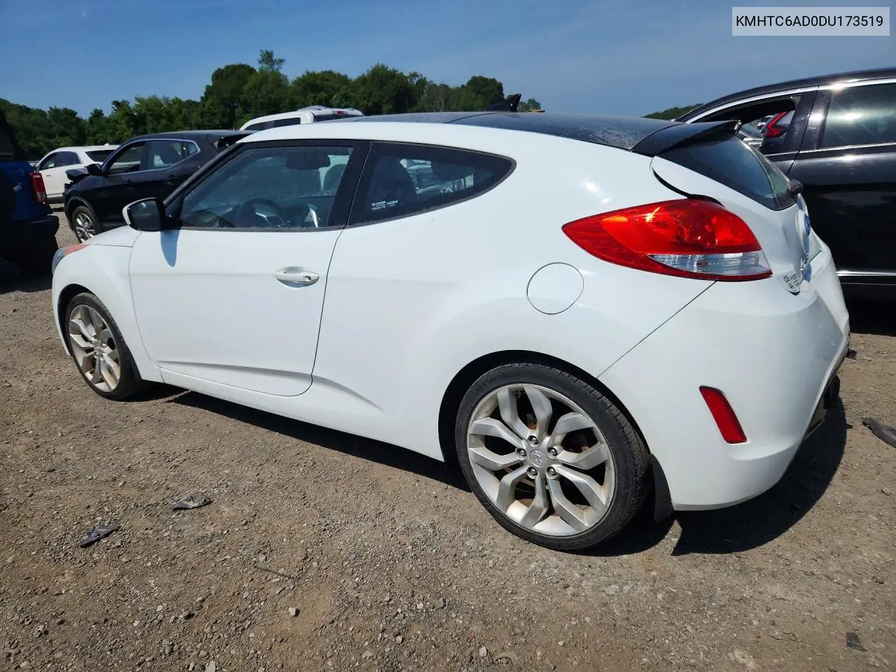 2013 Hyundai Veloster Base VIN: KMHTC6AD0DU173519 Lot: 60629956