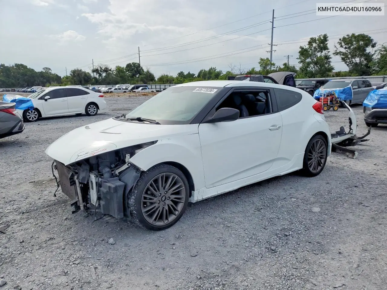2013 Hyundai Veloster Re Mix VIN: KMHTC6AD4DU160966 Lot: 60672036