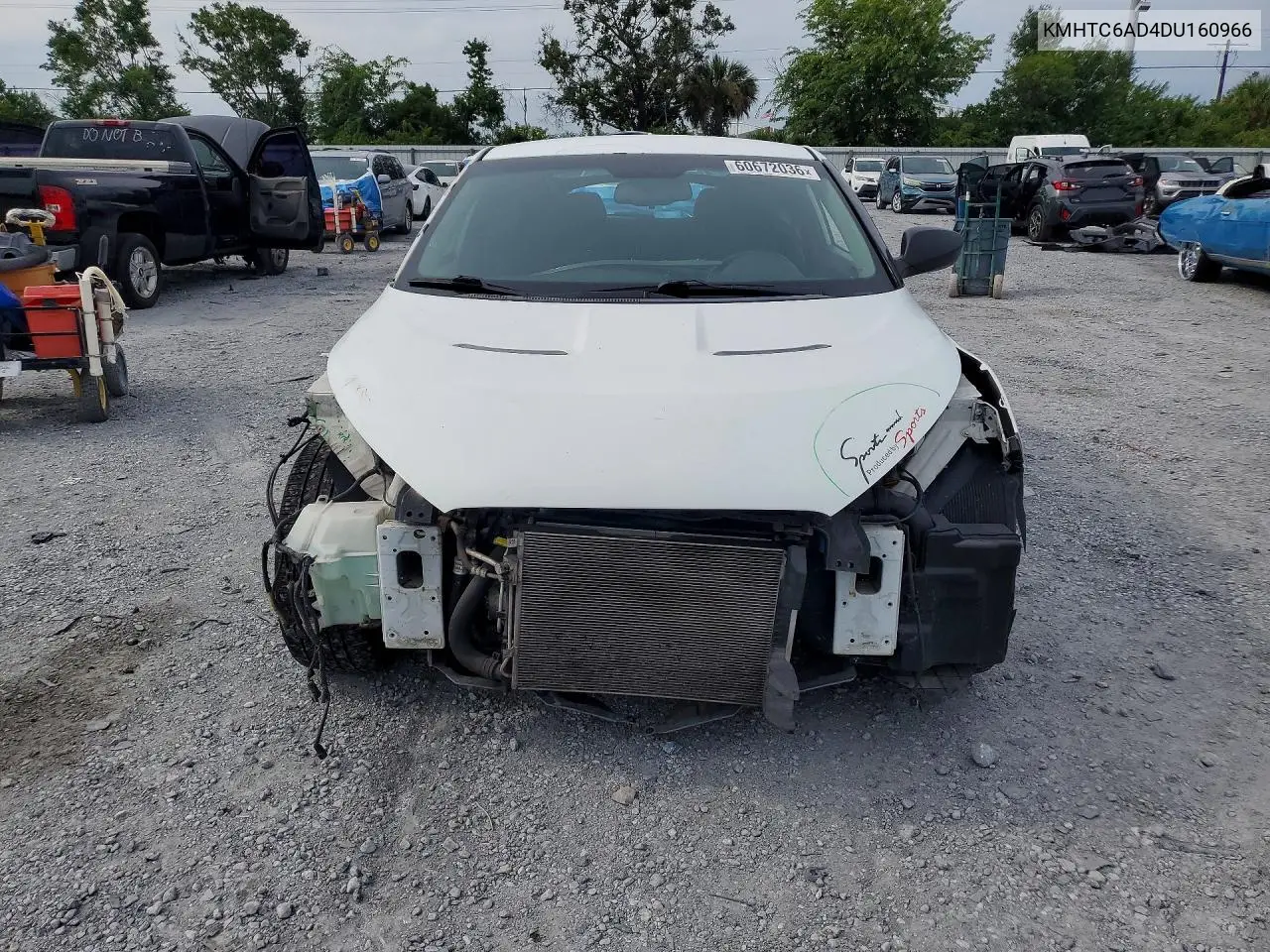 2013 Hyundai Veloster Re Mix VIN: KMHTC6AD4DU160966 Lot: 60672036