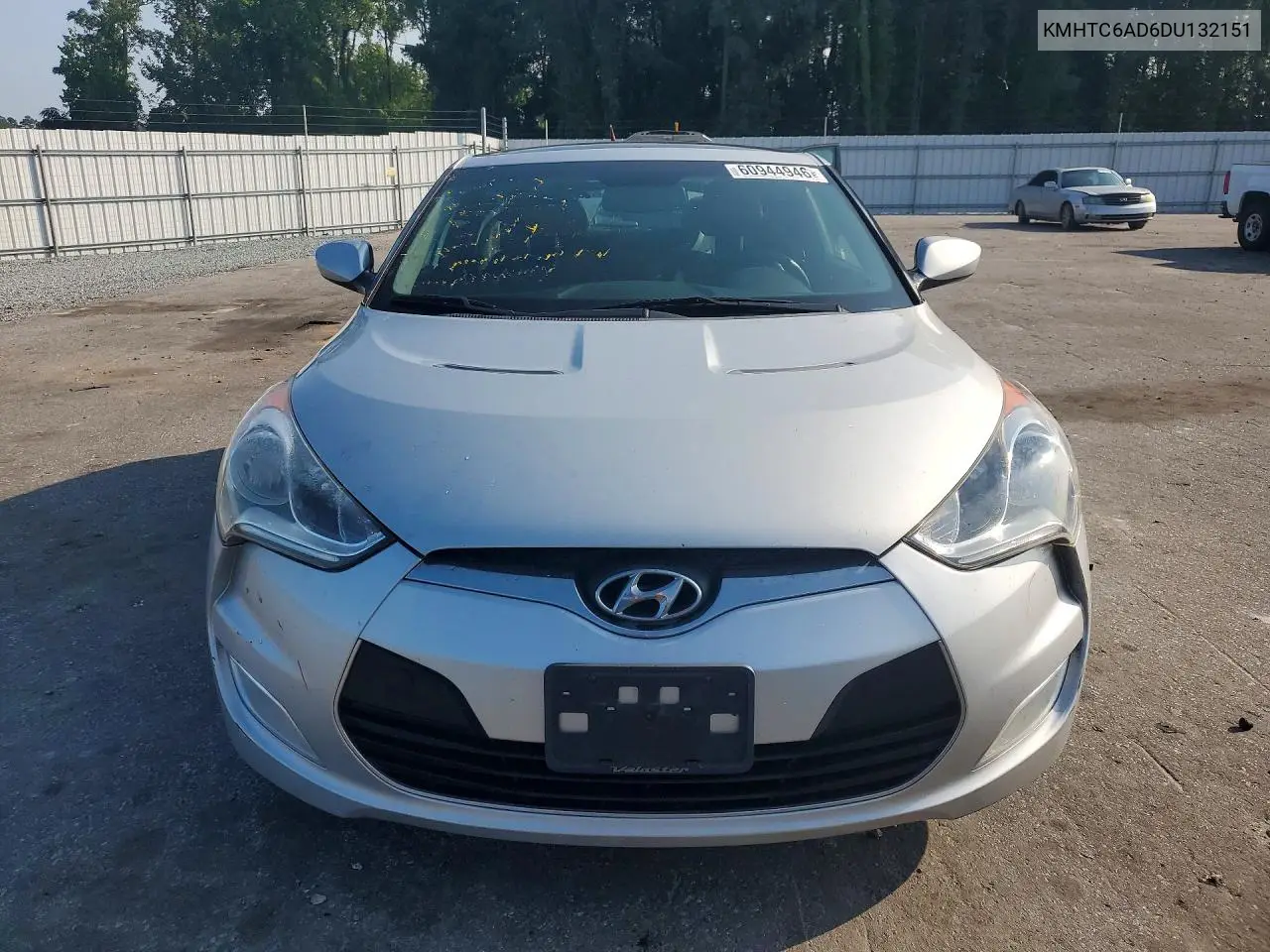 2013 Hyundai Veloster Base VIN: KMHTC6AD6DU132151 Lot: 60944946