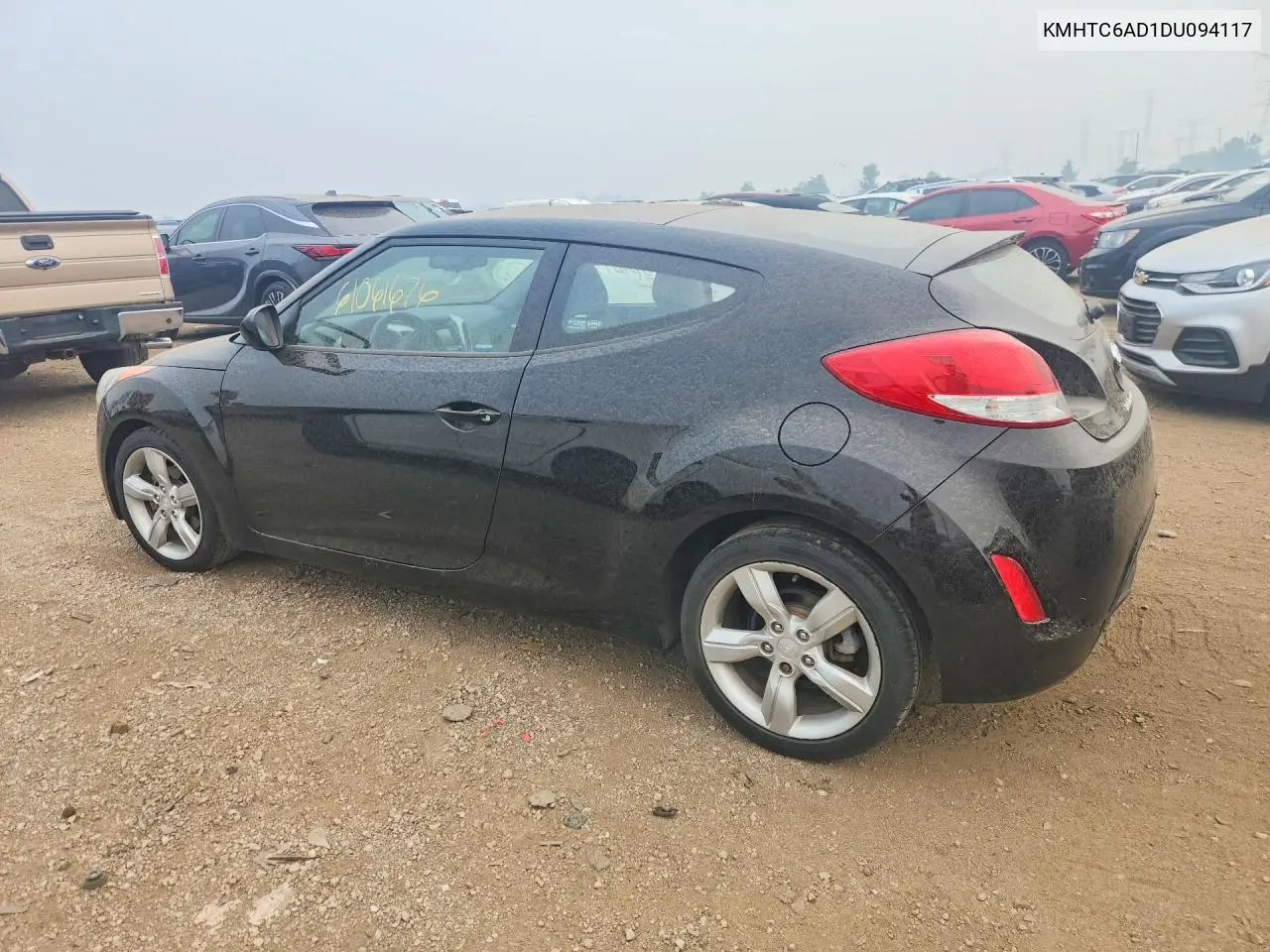 2013 Hyundai Veloster Base VIN: KMHTC6AD1DU094117 Lot: 61061676
