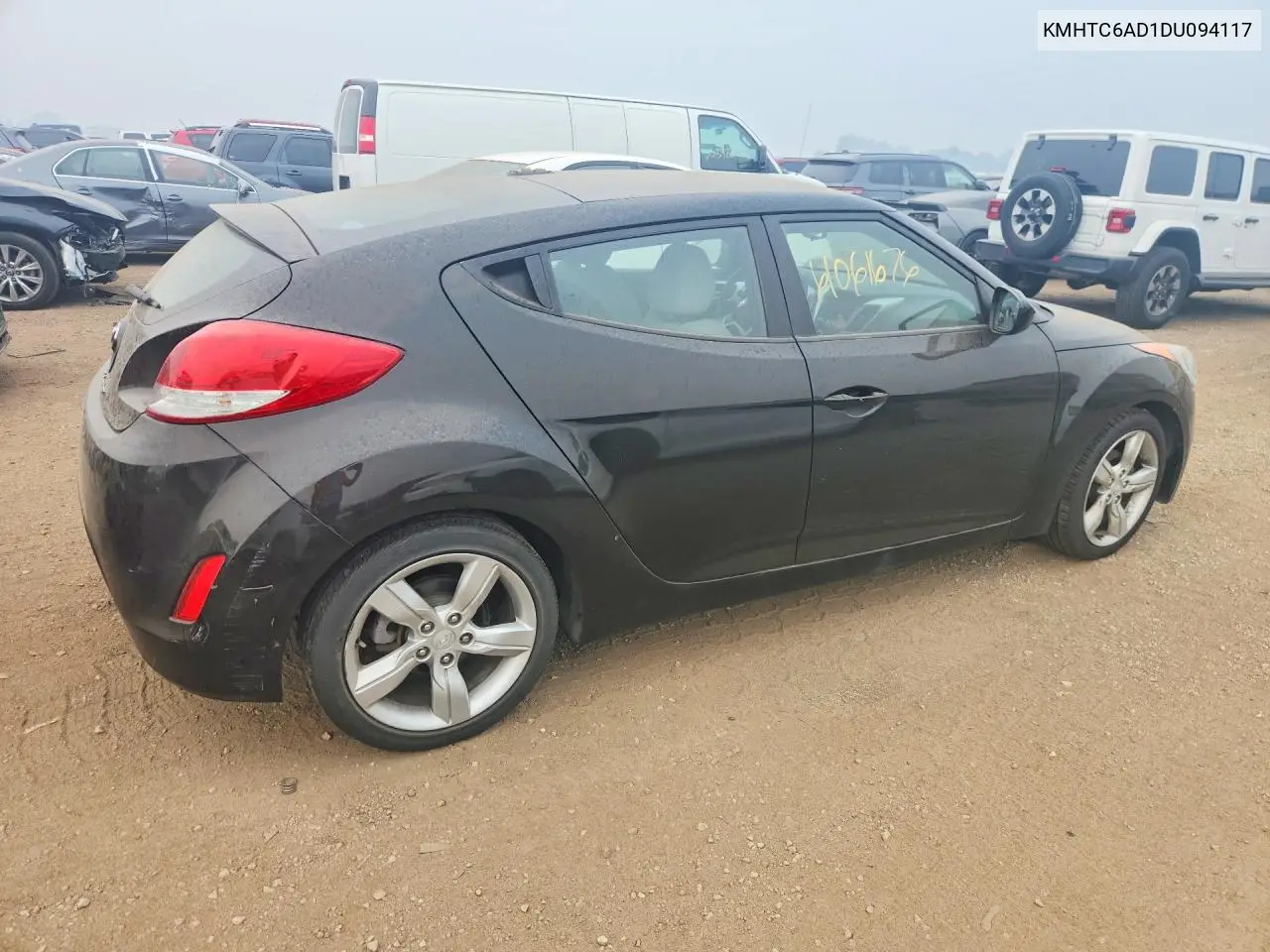 2013 Hyundai Veloster Base VIN: KMHTC6AD1DU094117 Lot: 61061676