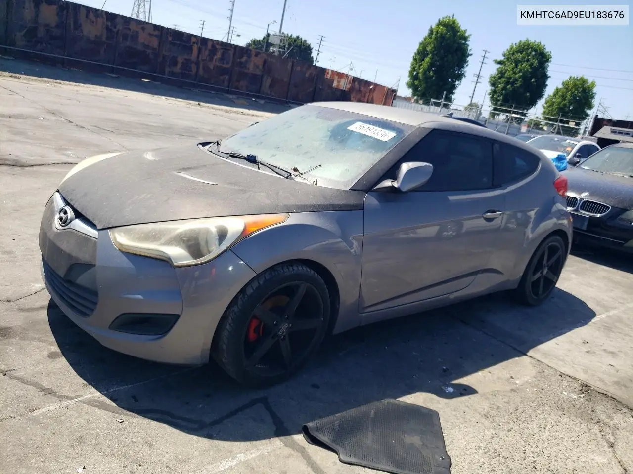 KMHTC6AD9EU183676 2014 Hyundai Veloster Base