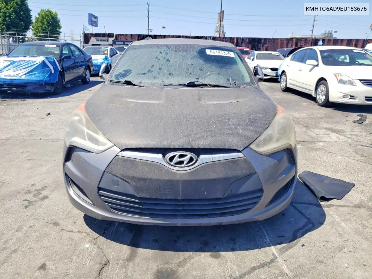 KMHTC6AD9EU183676 2014 Hyundai Veloster Base