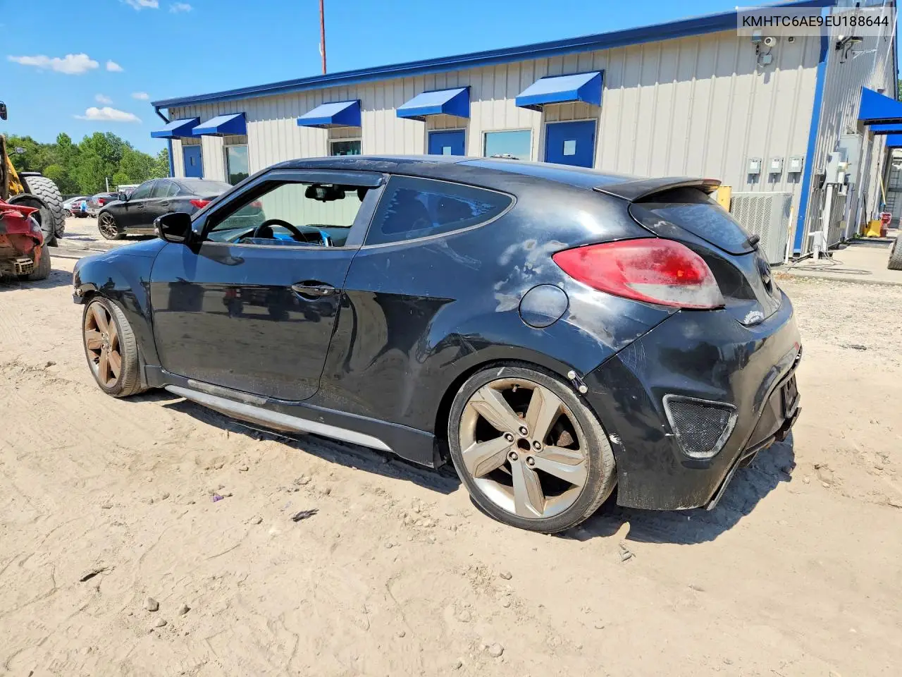2014 Hyundai Veloster Turbo VIN: KMHTC6AE9EU188644 Lot: 56661426