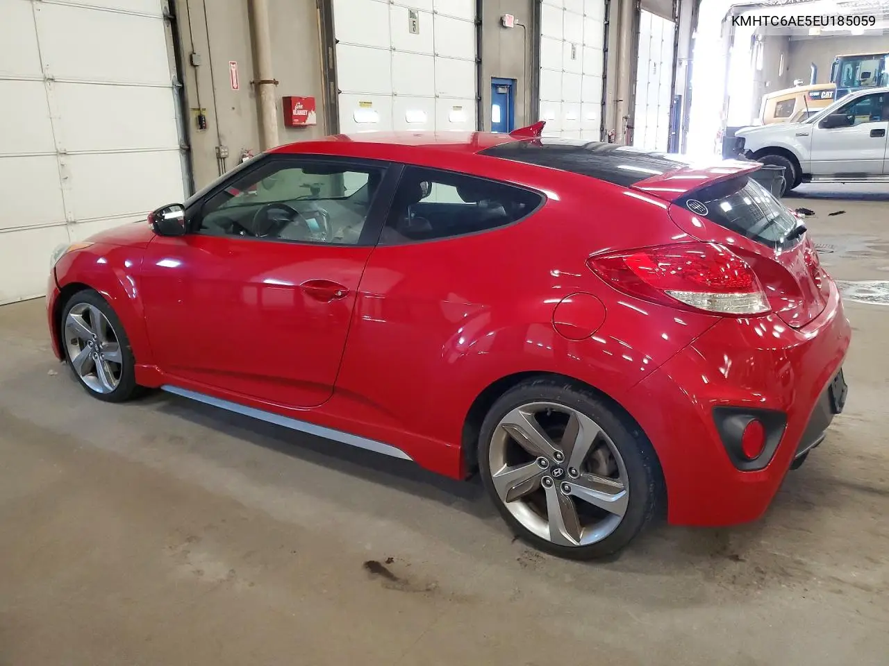 2014 Hyundai Veloster Turbo VIN: KMHTC6AE5EU185059 Lot: 60173416