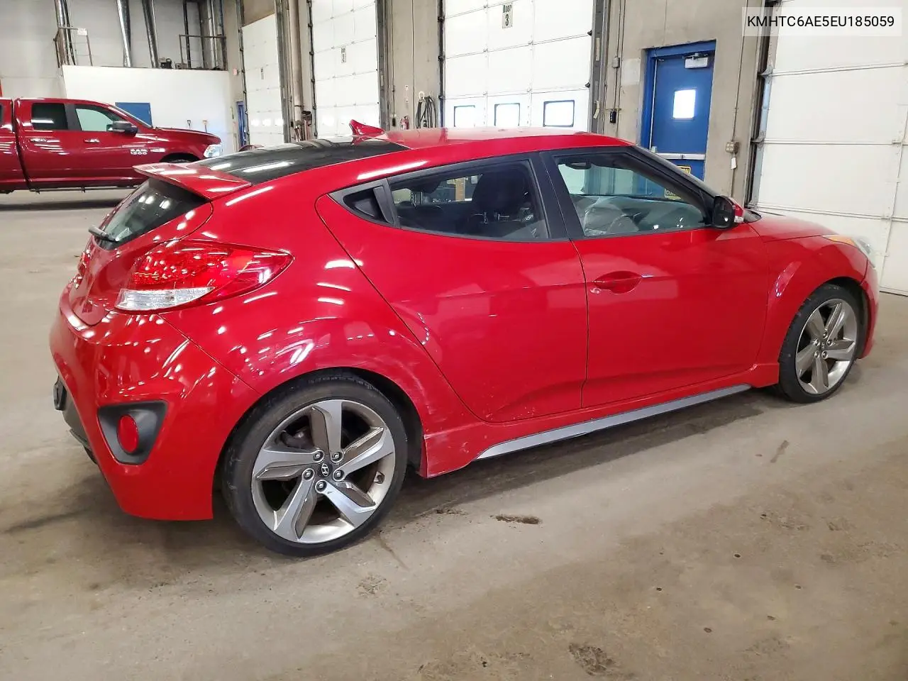 2014 Hyundai Veloster Turbo VIN: KMHTC6AE5EU185059 Lot: 60173416
