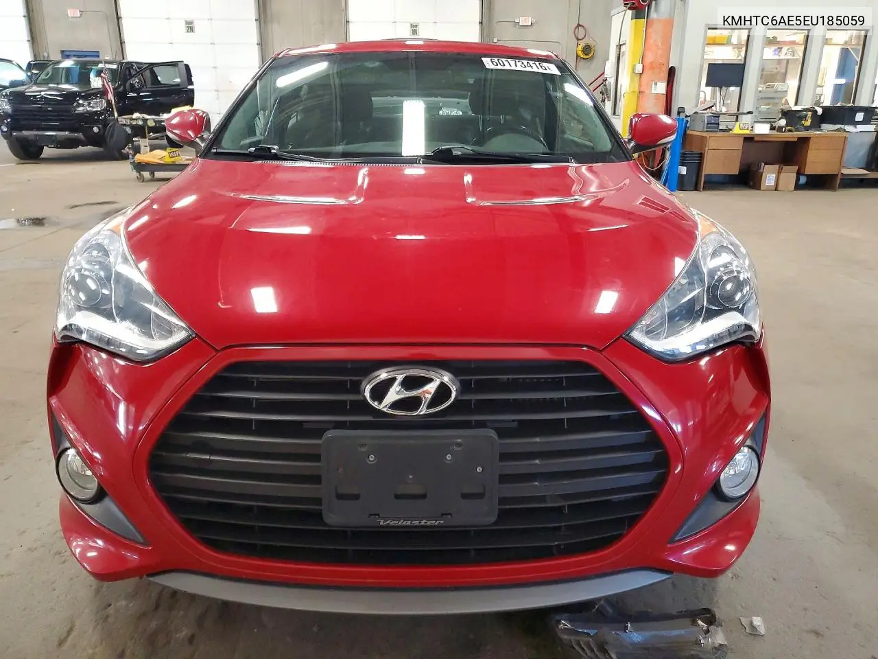 2014 Hyundai Veloster Turbo VIN: KMHTC6AE5EU185059 Lot: 60173416