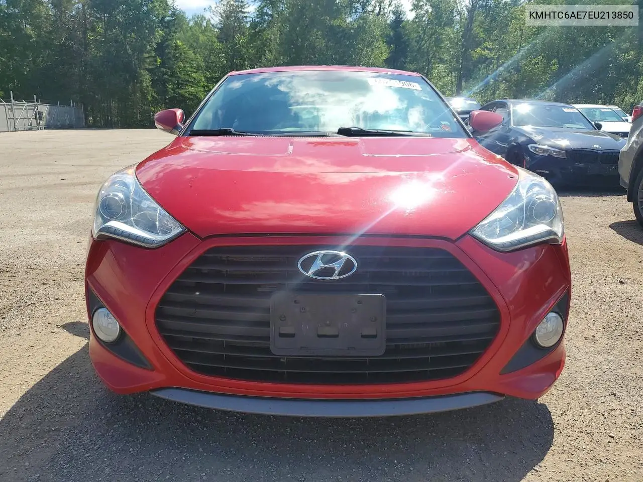 2014 Hyundai Veloster Turbo VIN: KMHTC6AE7EU213850 Lot: 60251906