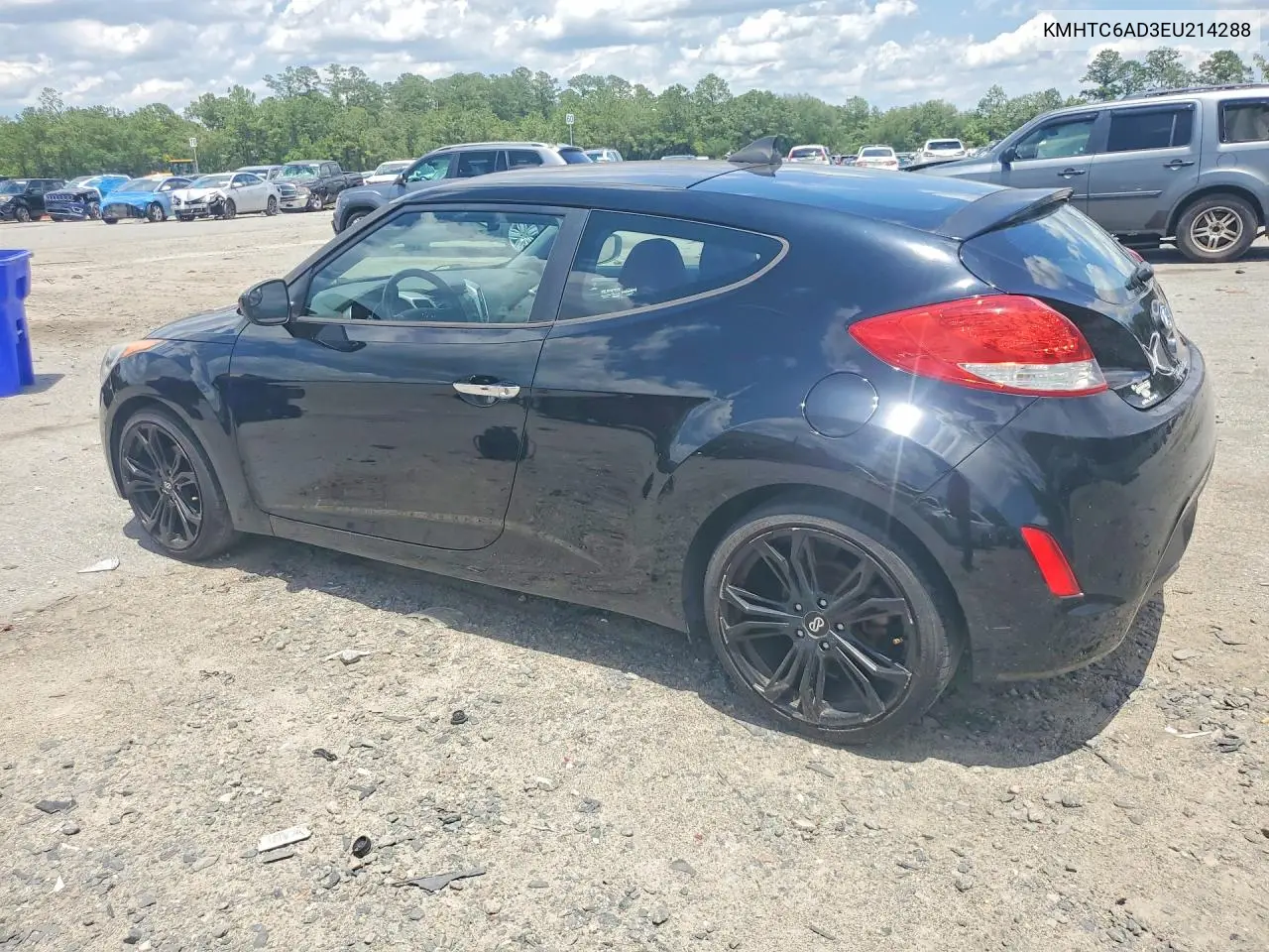 2014 Hyundai Veloster Re:flex VIN: KMHTC6AD3EU214288 Lot: 60753726