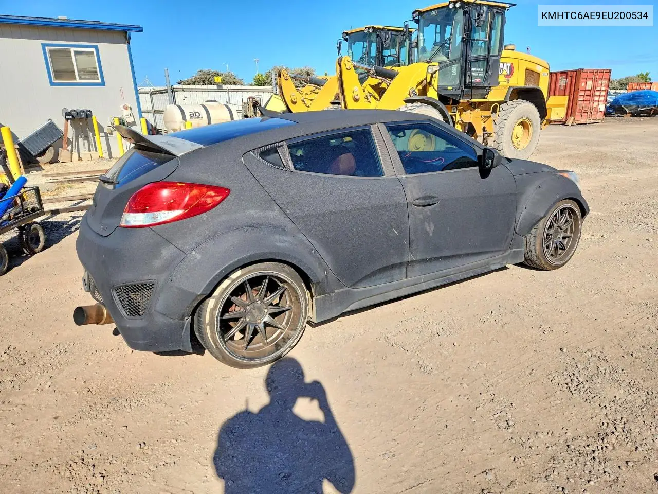 2014 Hyundai Veloster Turbo VIN: KMHTC6AE9EU200534 Lot: 60853836