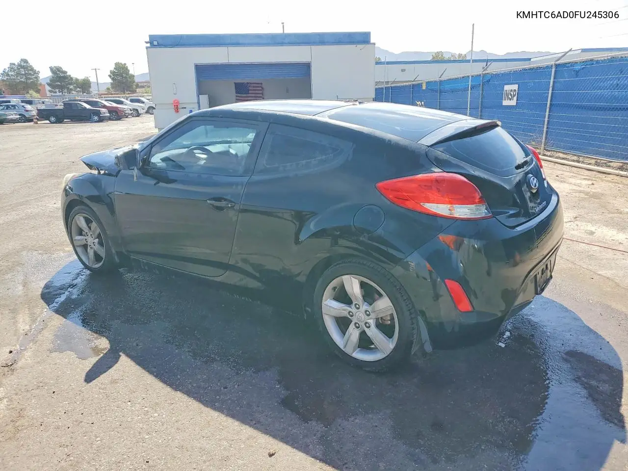 2015 Hyundai Veloster Base VIN: KMHTC6AD0FU245306 Lot: 59199896