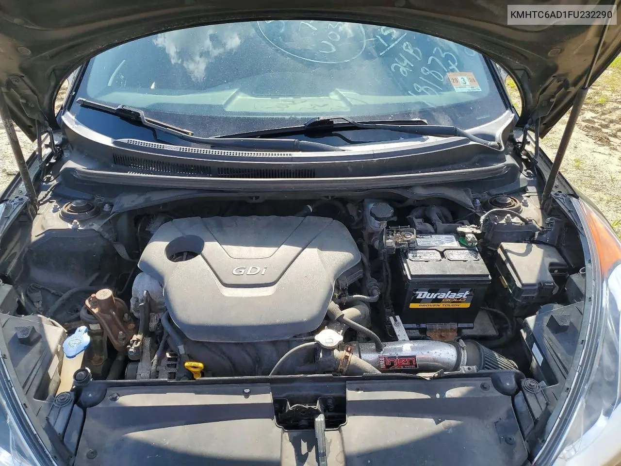 2015 Hyundai Veloster Base VIN: KMHTC6AD1FU232290 Lot: 60404516