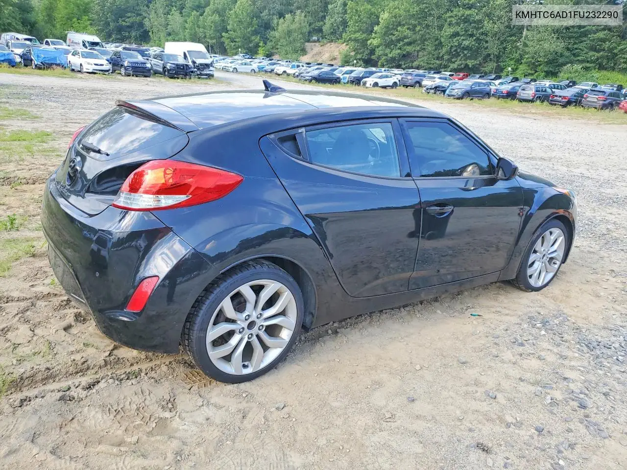 2015 Hyundai Veloster Base VIN: KMHTC6AD1FU232290 Lot: 60404516