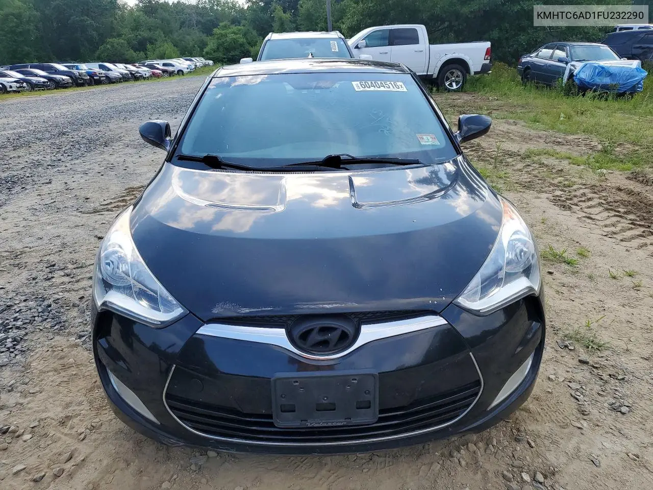 2015 Hyundai Veloster Base VIN: KMHTC6AD1FU232290 Lot: 60404516