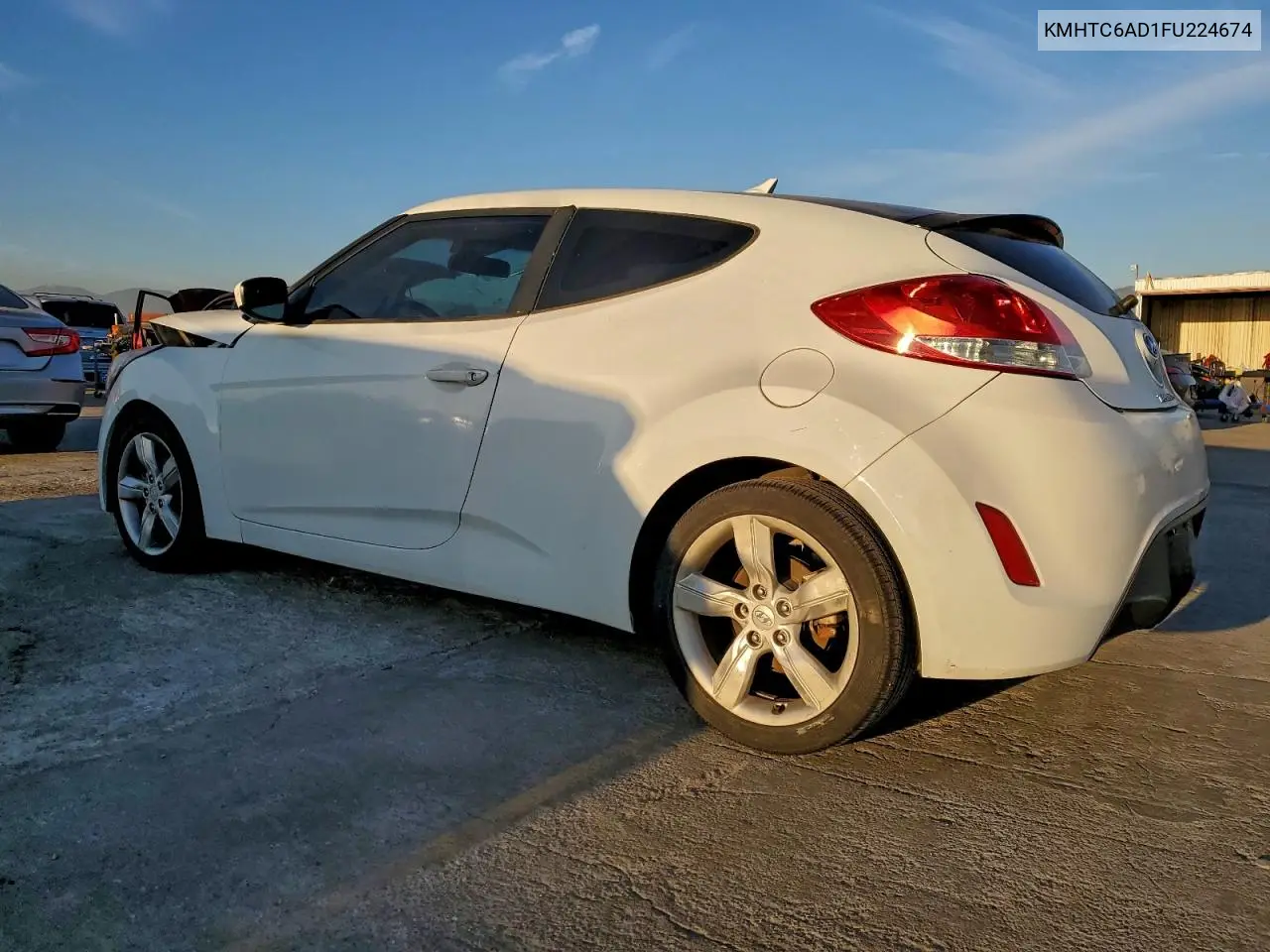 KMHTC6AD1FU224674 2015 Hyundai Veloster