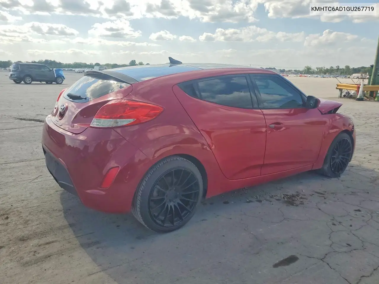 2016 Hyundai Veloster Base VIN: KMHTC6AD1GU267719 Lot: 59065796
