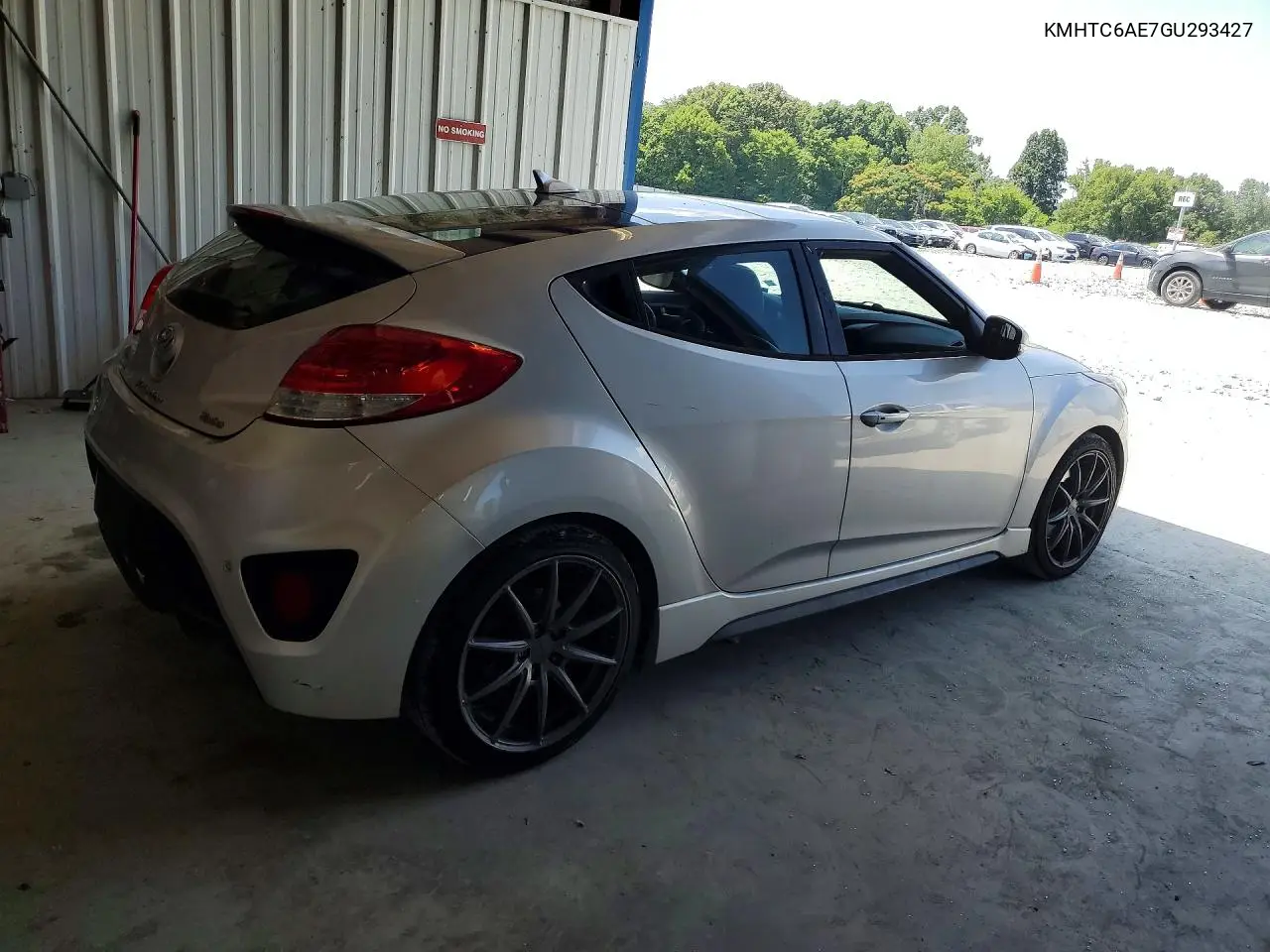 2016 Hyundai Veloster Turbo VIN: KMHTC6AE7GU293427 Lot: 59385666