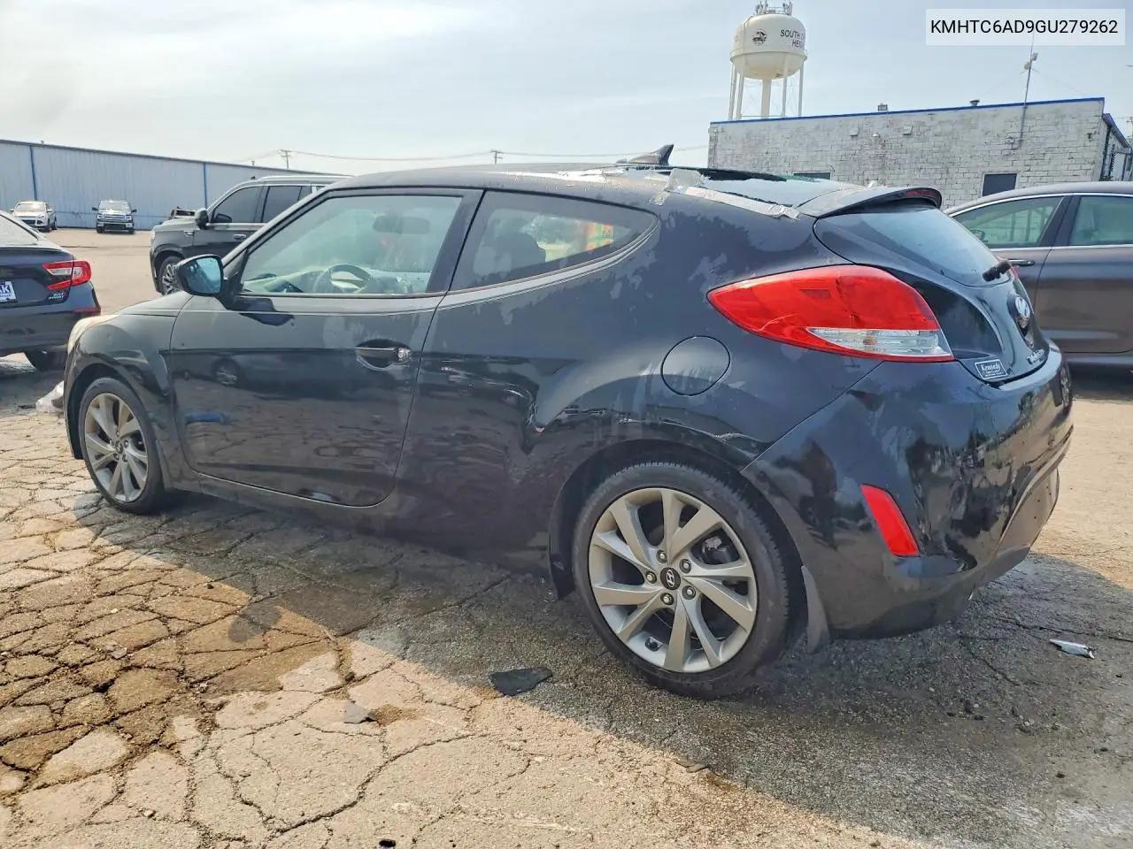 2016 Hyundai Veloster Base VIN: KMHTC6AD9GU279262 Lot: 60872406