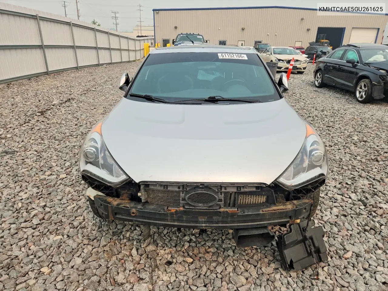 2016 Hyundai Veloster Turbo VIN: KMHTC6AE5GU261625 Lot: 61152166