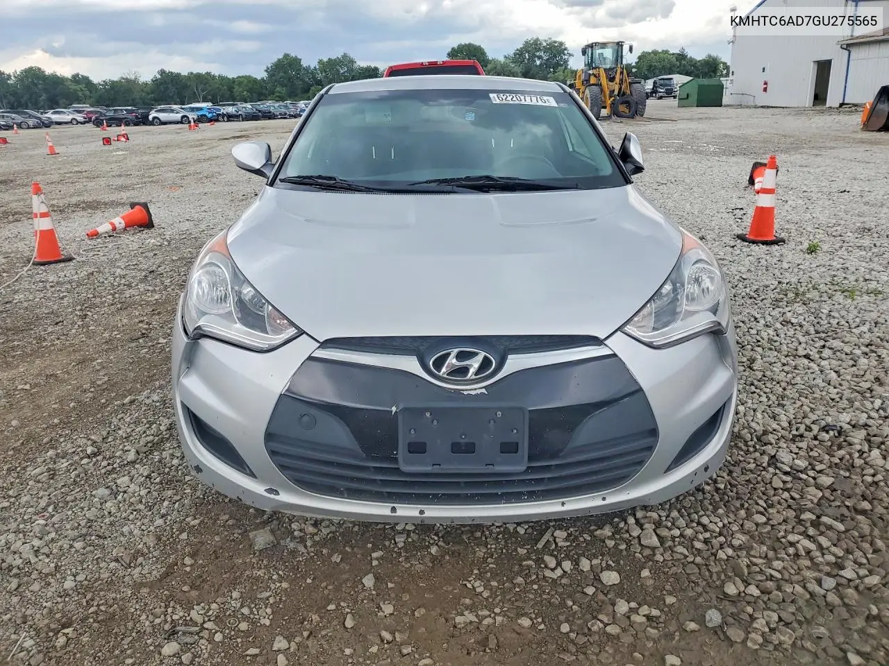 2016 Hyundai Veloster Base VIN: KMHTC6AD7GU275565 Lot: 62207776