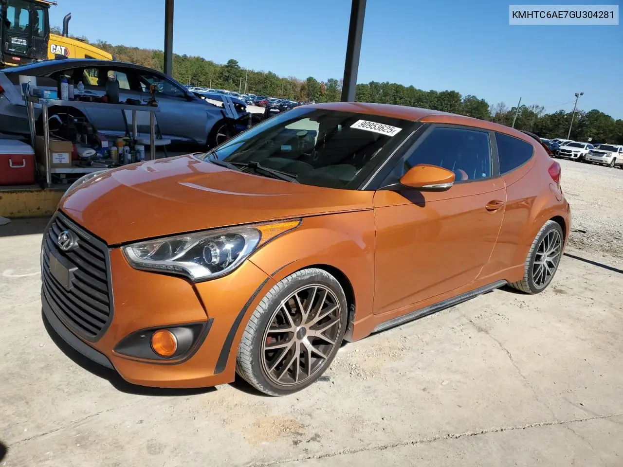 KMHTC6AE7GU304281 2016 Hyundai Veloster