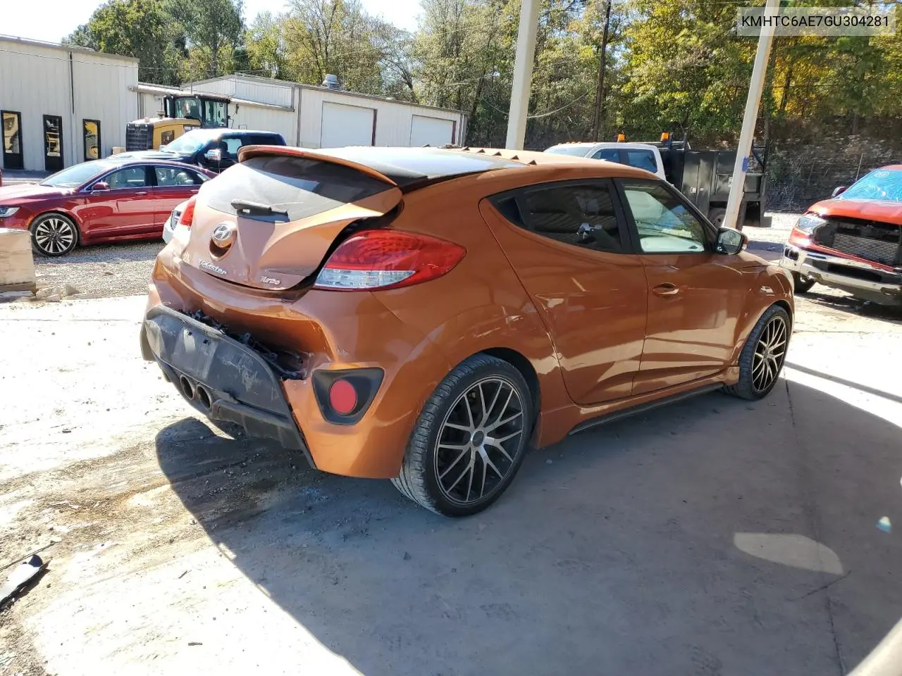 KMHTC6AE7GU304281 2016 Hyundai Veloster