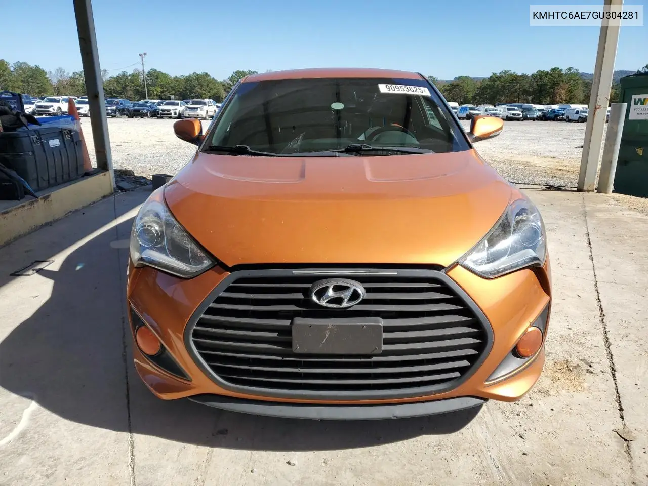 KMHTC6AE7GU304281 2016 Hyundai Veloster