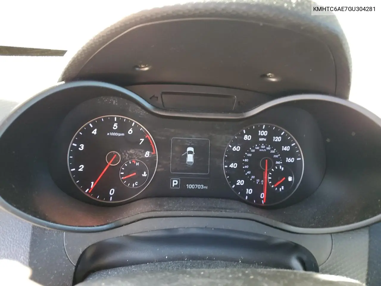 KMHTC6AE7GU304281 2016 Hyundai Veloster