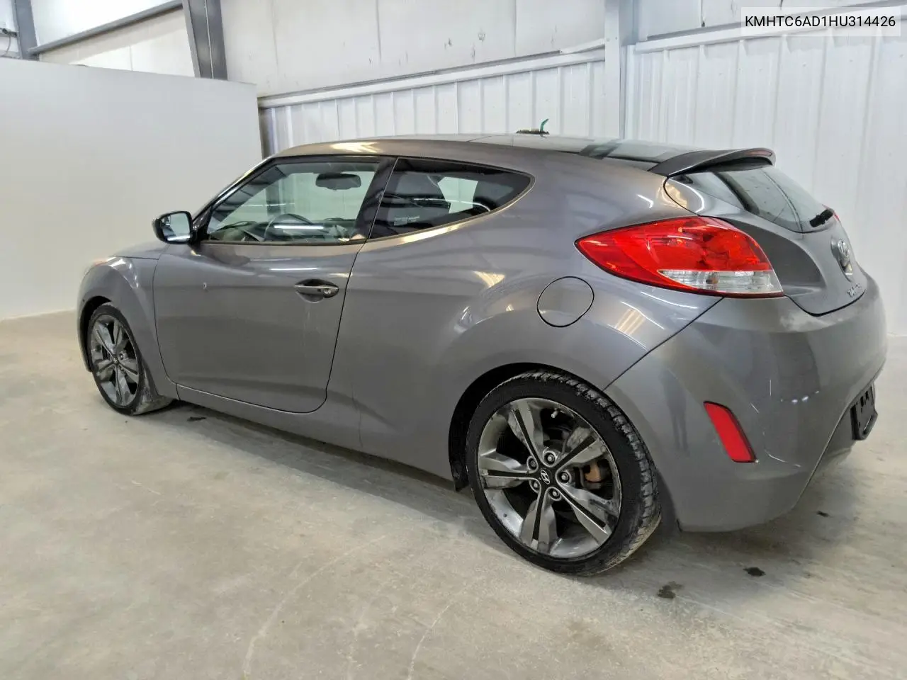 2017 Hyundai Veloster Value Edition VIN: KMHTC6AD1HU314426 Lot: 58703516