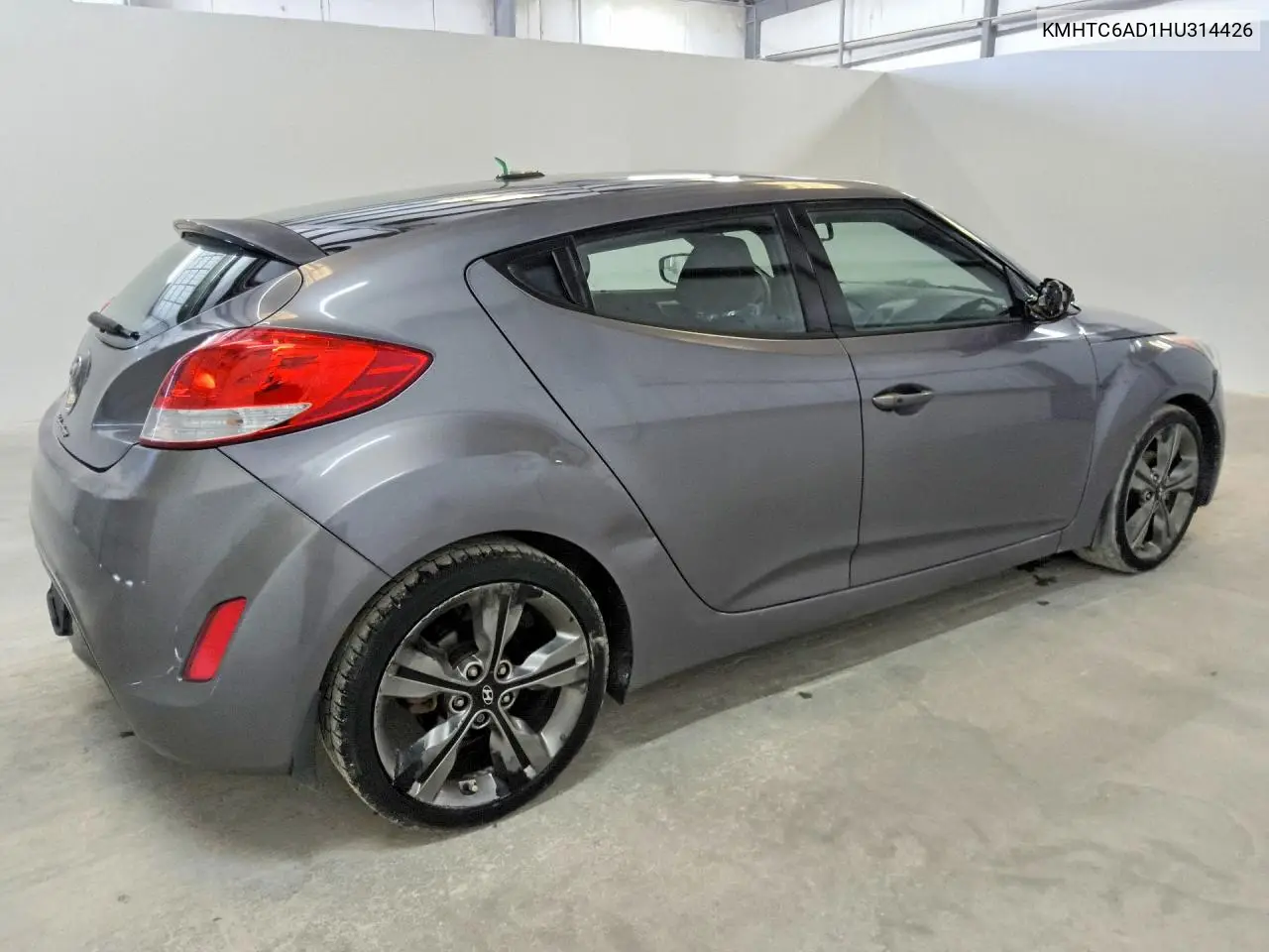 2017 Hyundai Veloster Value Edition VIN: KMHTC6AD1HU314426 Lot: 58703516