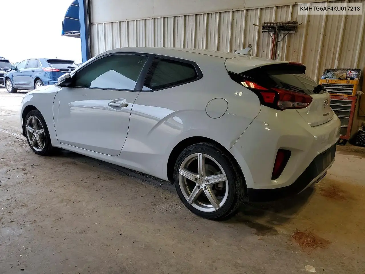 2019 Hyundai Veloster 2.0L VIN: KMHTG6AF4KU017213 Lot: 50881956