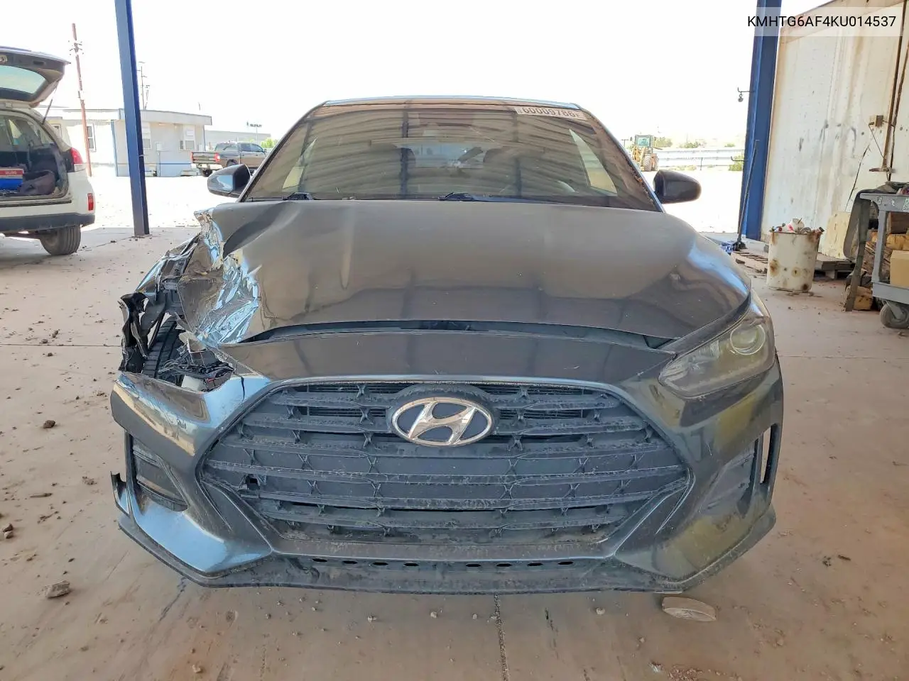 2019 Hyundai Veloster 2.0L Premium VIN: KMHTG6AF4KU014537 Lot: 60009786