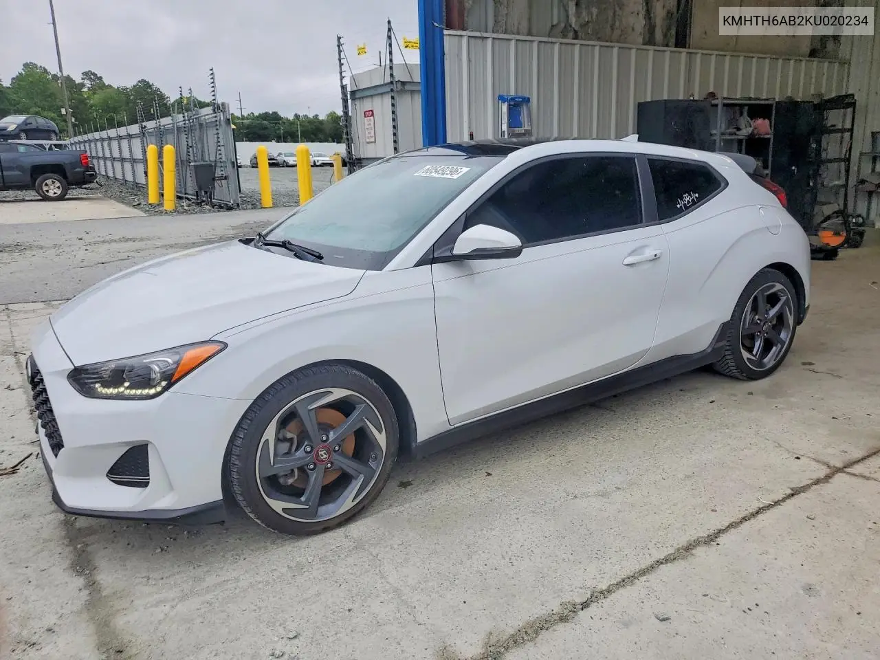 2019 Hyundai Veloster Turbo R-Spec VIN: KMHTH6AB2KU020234 Lot: 60549296