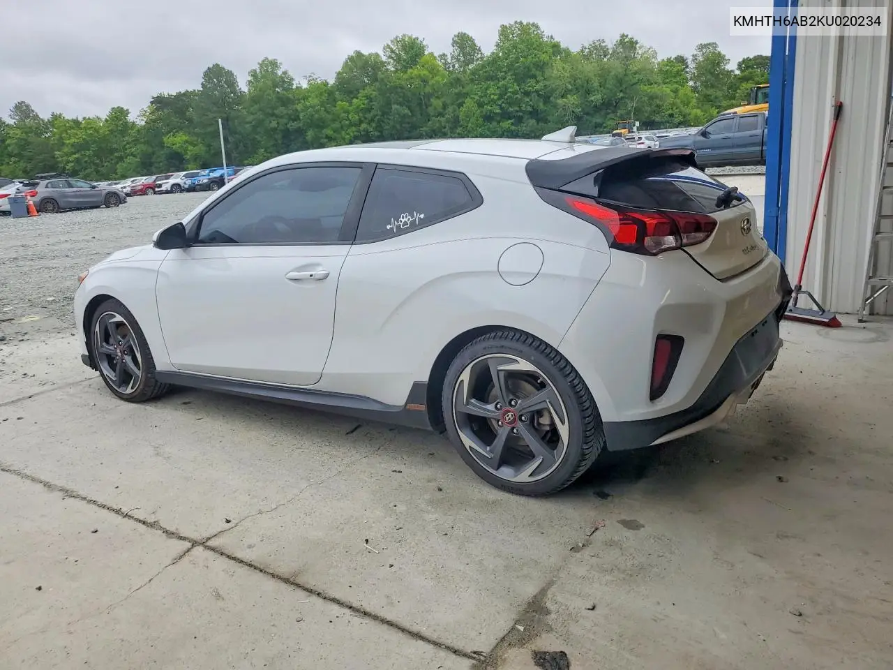 2019 Hyundai Veloster Turbo R-Spec VIN: KMHTH6AB2KU020234 Lot: 60549296