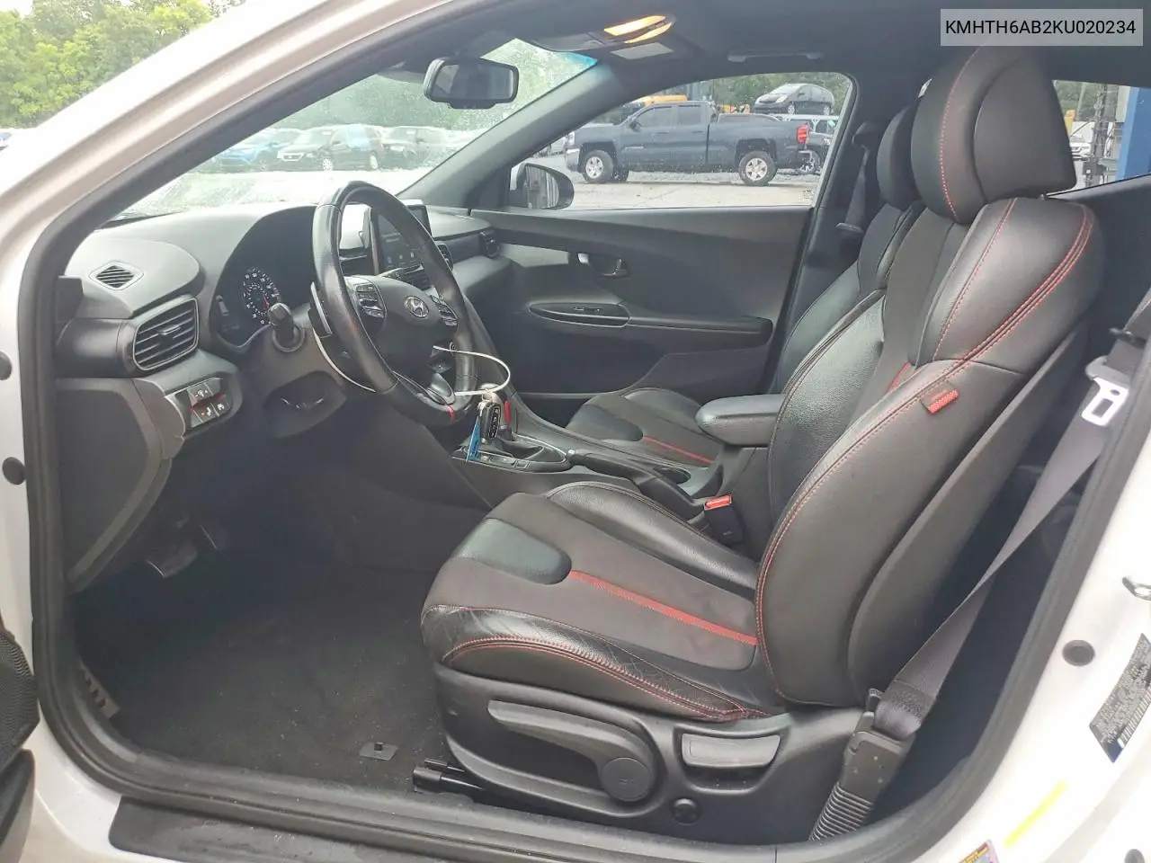 2019 Hyundai Veloster Turbo R-Spec VIN: KMHTH6AB2KU020234 Lot: 60549296
