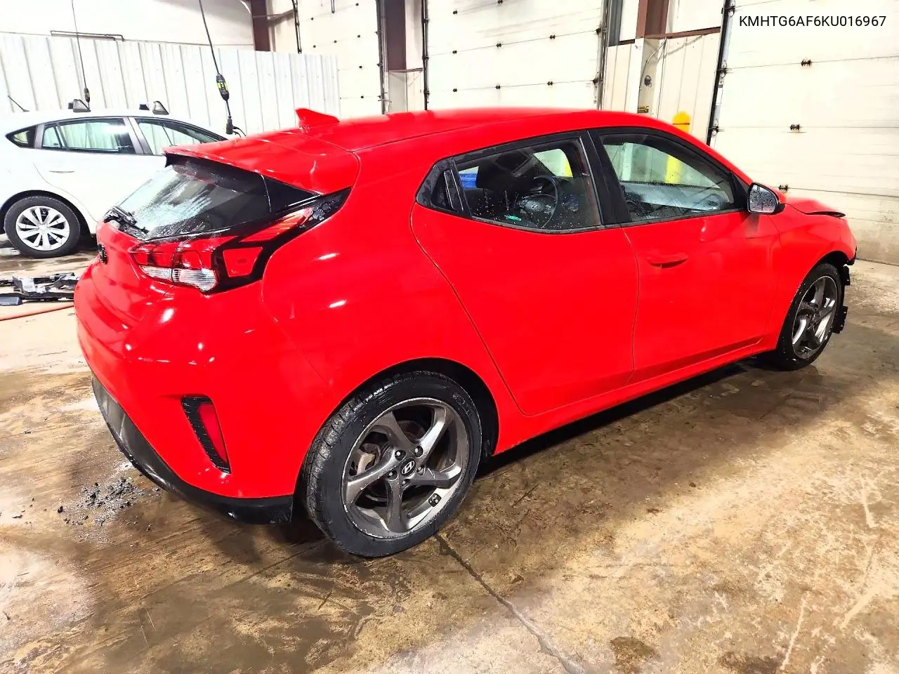 2019 Hyundai Veloster 2.0L VIN: KMHTG6AF6KU016967 Lot: 62035876