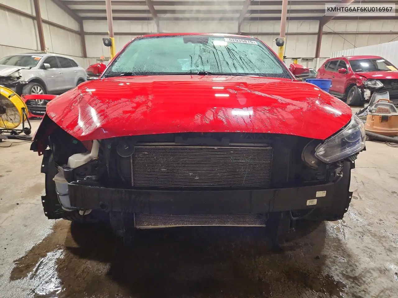 2019 Hyundai Veloster 2.0L VIN: KMHTG6AF6KU016967 Lot: 62035876