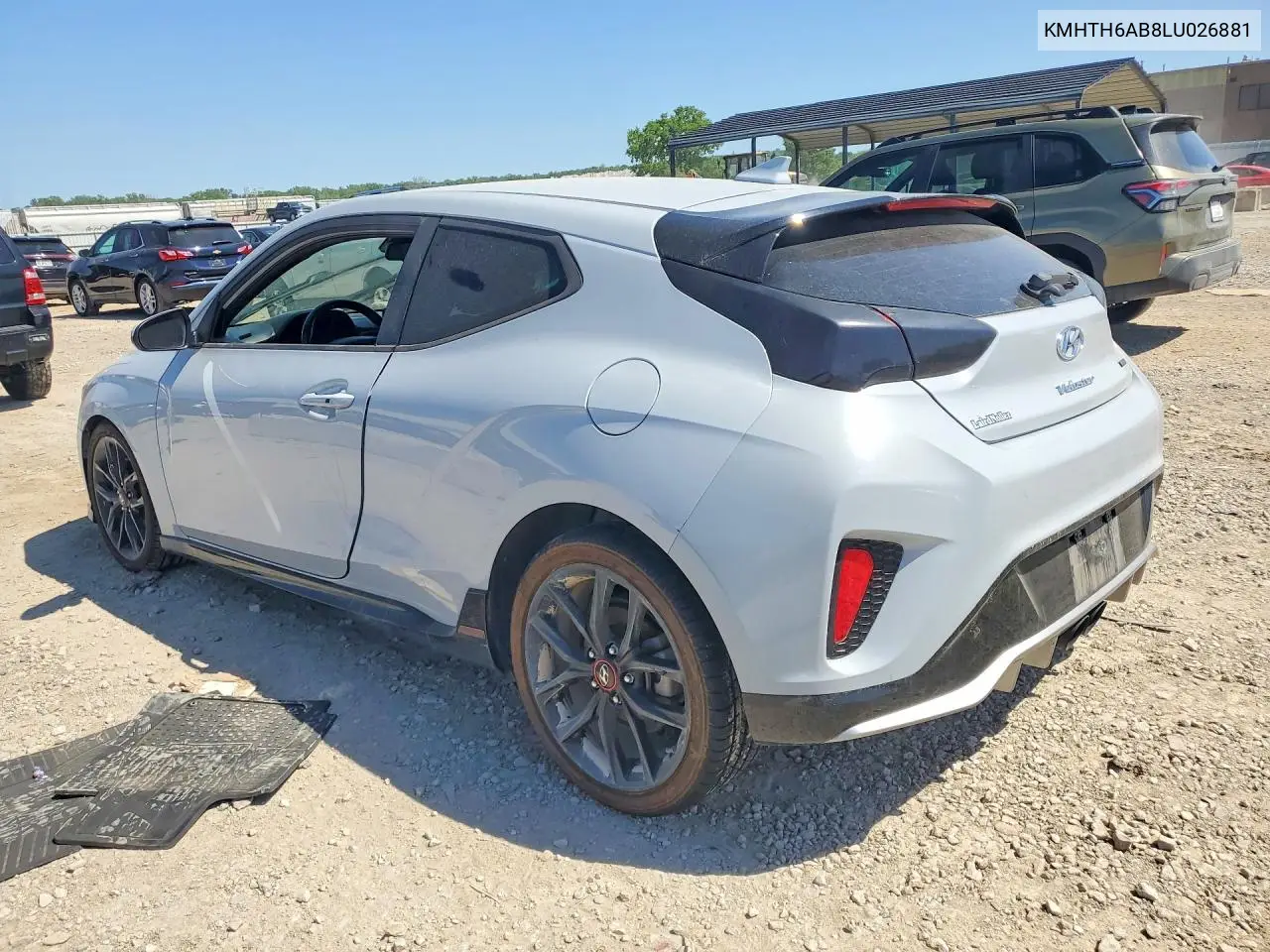2020 Hyundai Veloster Turbo R-Spec VIN: KMHTH6AB8LU026881 Lot: 53107506