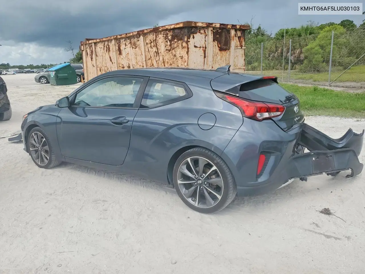 2020 Hyundai Veloster 2.0L Premium VIN: KMHTG6AF5LU030103 Lot: 58992566