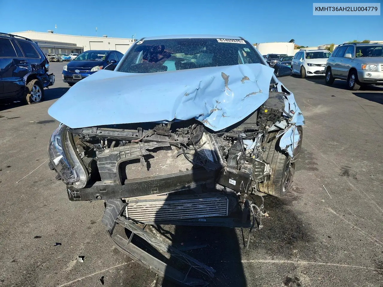 2020 Hyundai Veloster N Base VIN: KMHT36AH2LU004779 Lot: 61409976