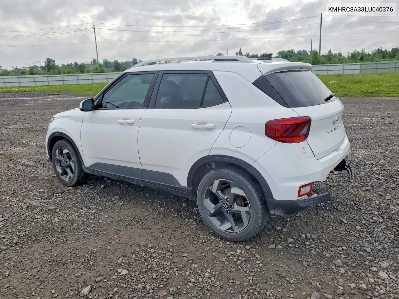 2020 Hyundai Venue Sel VIN: KMHRC8A33LU040376 Lot: 58775956