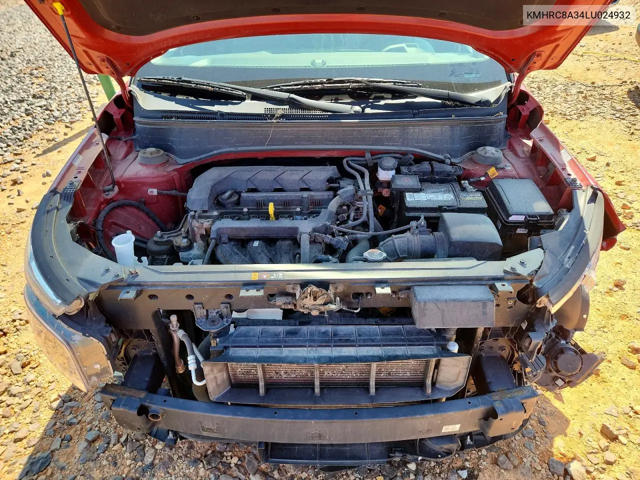 2020 Hyundai Venue Sel VIN: KMHRC8A34LU024932 Lot: 59323666